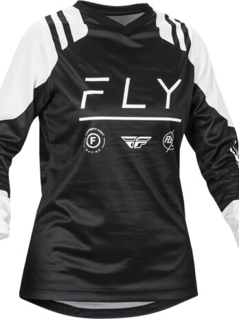 Maillot femme FLY RACING F-16 – noir/blanc