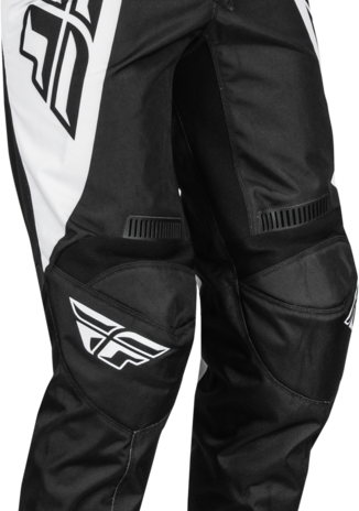 Pantalon femme FLY RACING F-16 – noir/blanc