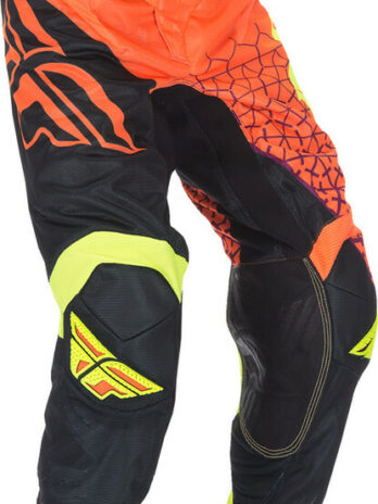 Pantalon FLY RACING Kinetic Trifecta Mesh – orange fluo/noir