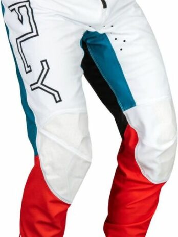 Pantalon vélo FLY RACING Rayce –  rouge/blanc/bleu