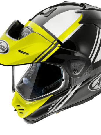 Casque ARAI TOUR-X5 Cosmic – jaune fluo