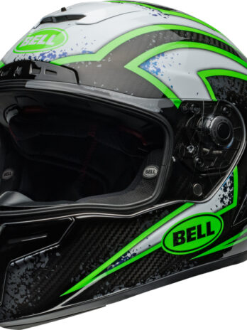 Casque BELL Race Star DLX Flex – Xenon Gloss Black/Kryptonite