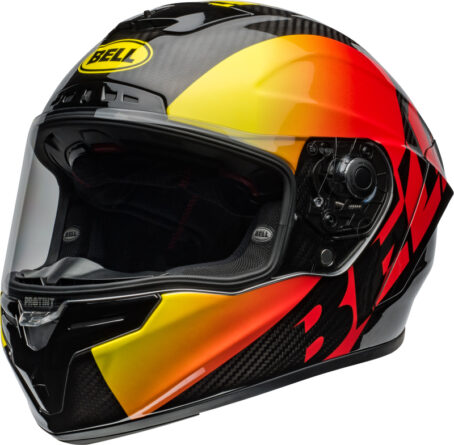 Casque BELL Race Star DLX Flex - Offset Gloss Black/Red