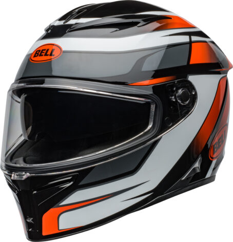 Casque BELL Lithium Mips - Podium Gloss Black/Orange