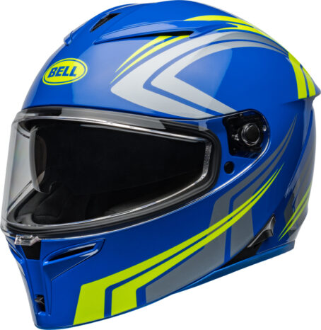 Casque BELL Lithium - Jetstream Gloss Blue/Retina