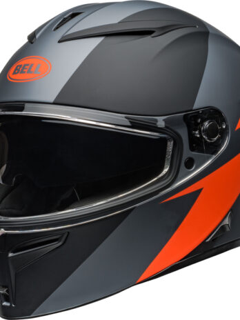 Casque BELL Lithium – Shear Matte Gray/Orange