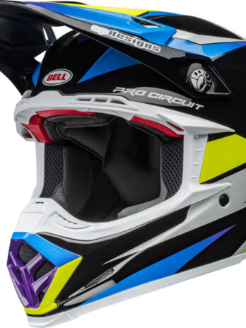 Casque BELL Moto-9S Flex – Pro Circuit 24 Gloss Black/Blue