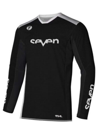 Maillot SEVEN Rival Staple Vented – noir