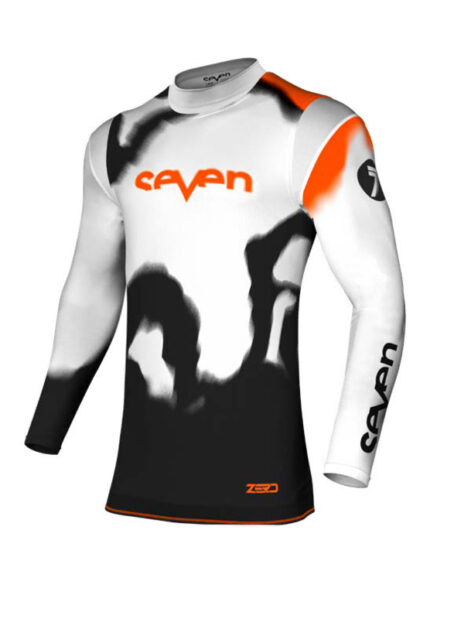 Maillot de compression SEVEN Zero 27 Parallel - blanc/noir