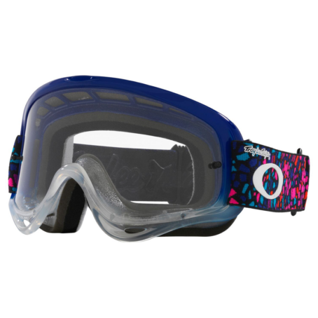 Masque OAKLEY O Frame MX TLD Tessel Blue - Écran clair