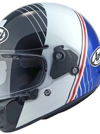 Casque ARAI CONCEPT-XE Temu – bleu