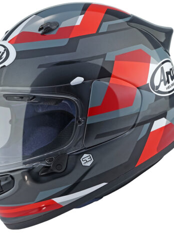 Casque ARAI QUANTIC Abstract – rouge