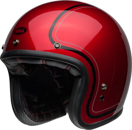 Casque BELL Custom 500 - Chief Gloss Gloss Candy Red