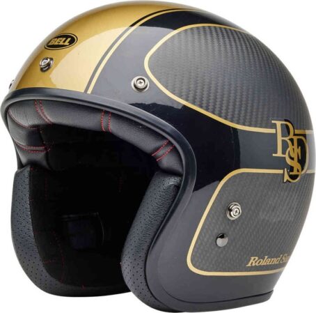 Casque BELL Custom 500 Carbon - RSD Checkmate Matte Gloss Black/Gold