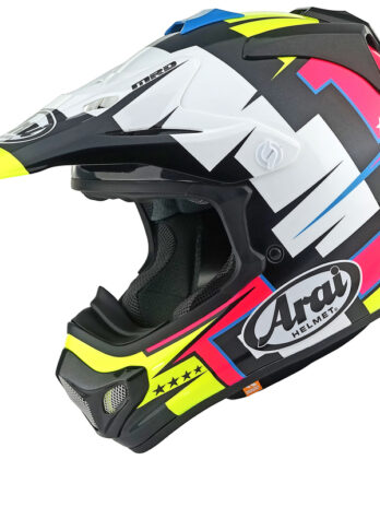 Casque ARAI MX-V EVO Battle – Jaune