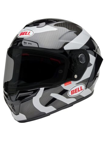 Casque BELL Race Star DLX – Hello Cousteau Equidae Matte Gloss Black/Gray