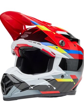 Casque BELL Moto-9S Flex – Renen Nova Gloss Black/Red