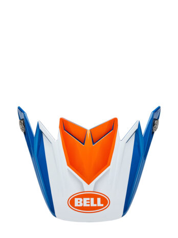 Visière BELL Moto-9S Flex – Merchant Orange/Blue