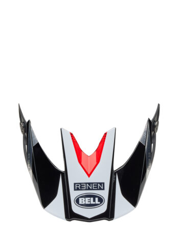 Visière BELL Moto-10 – Renen Raycon Matte Gloss Black/White