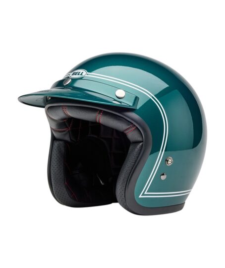 Casque BELL Custom 500 - Steve McQueen Riverside Metallic Green