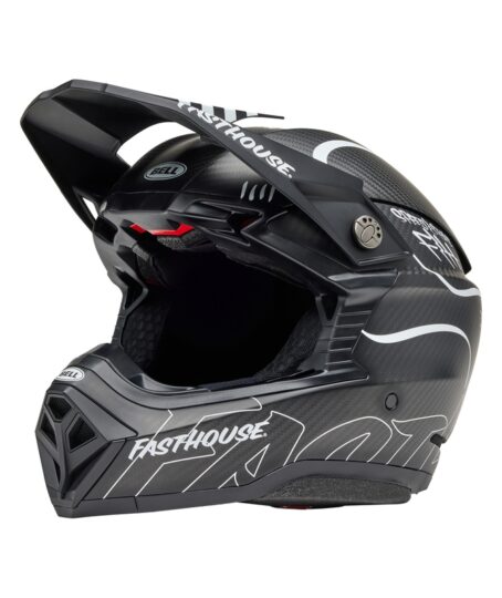 Casque BELL Moto-10 Spherical Mips - Fasthouse Raven Matte Black/White