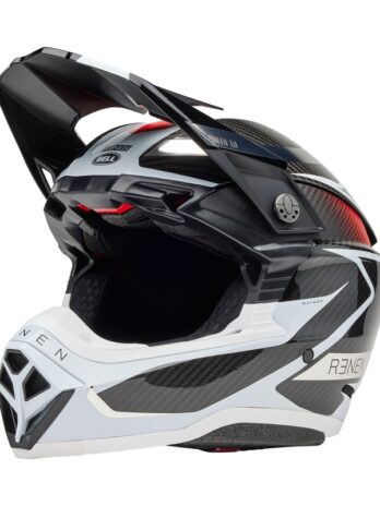 Casque BELL Moto-10 Spherical Mips – Fasthouse Renen Raycon Matte Gloss Black/White