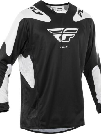 Maillot FLY RACING Kinetic SYM – noir/blanc