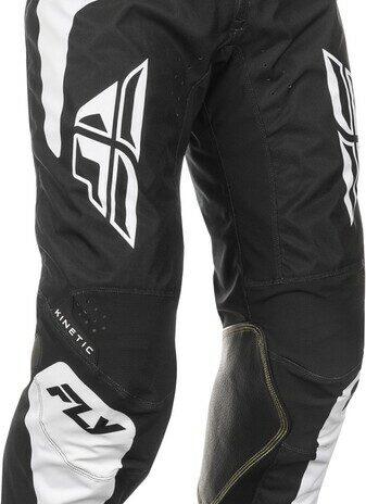 Pantalon FLY RACING Kinetic SYM – noir/blanc