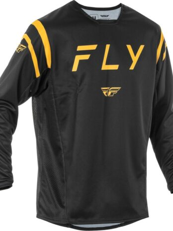 Maillot FLY RACING Kinetic Center – noir/or