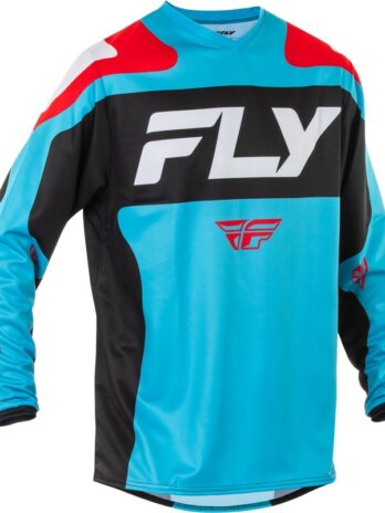 Maillot FLY RACING F-16 – bleu clair/rouge/noir