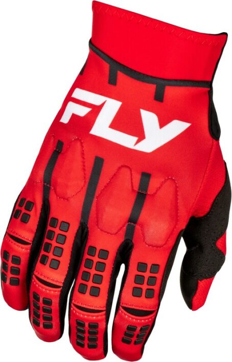 Gants FLY RACING Evolution DST - rouge/blanc/noir