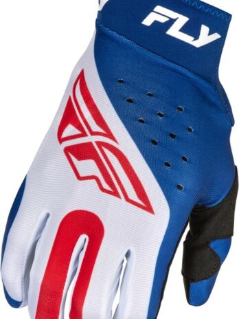 Gants FLY RACING Pro Lite – rouge/blanc/bleu