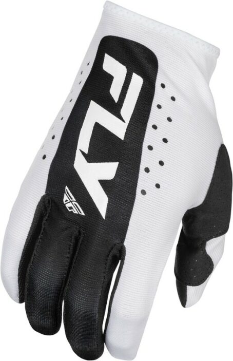 Gants FLY RACING Lite - blanc/noir