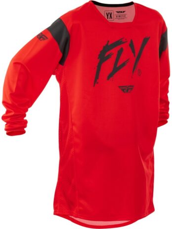 Maillot enfant FLY RACING Kinetic Stoke –  rouge/noir