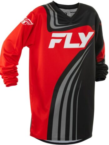 Maillot enfant FLY RACING F-16 – noir/rouge/blanc