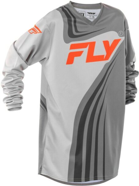 Maillot enfant FLY RACING F-16 - gris/orange