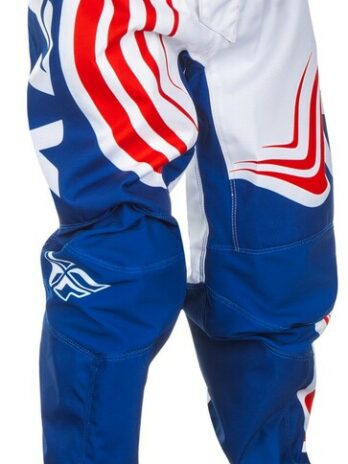 Pantalon enfant FLY RACING F-16 – rouge/blanc/bleu