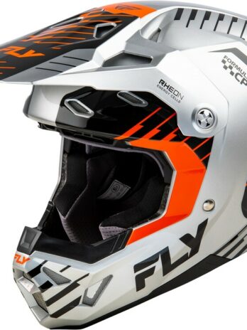 Casque FLY RACING Formula CP Slice – gris/orange/noir