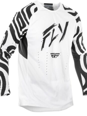 Maillot FLY RACING Evolution DST L.E. Abyss – blanc/noir