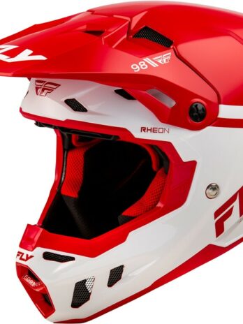 Casque FLY RACING Formula CC Objective – rouge/blanc